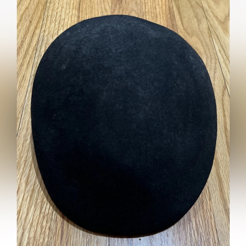 Cappello Newsboy Hat Wool  Black Size L Style FT-ASCOT